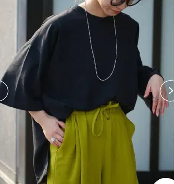 유니섹스] 분또 하이 카운트 사이드 슬릿 빅 실루엣 Tee