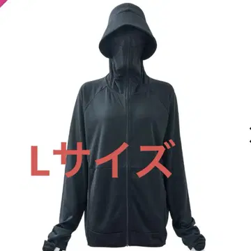 (EX) 새상품 쿨 UV 선쉐이드 후드티 EX 블랙 L 사이즈