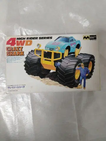 크레이지 샤크 4WD 하이 라이더 시리즈 프라모델