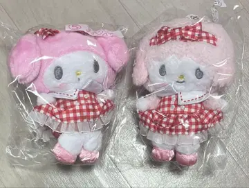 산리오 당첨 복권 마이멜로디 피아노 마스코트 세트