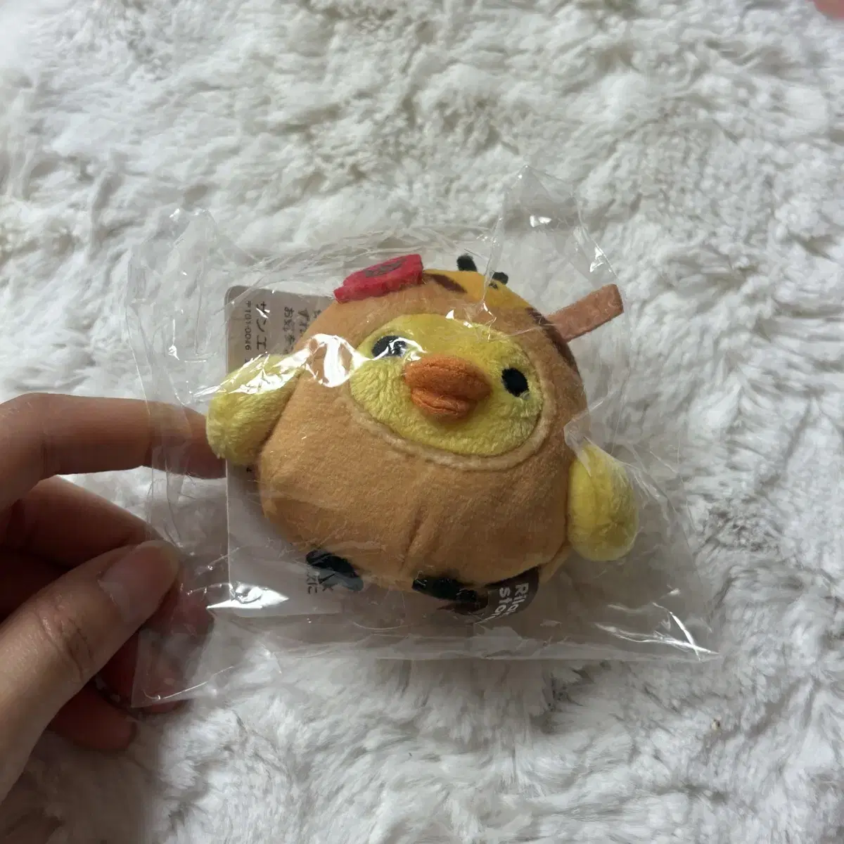 San-X Kiiroitori Takoyaki Doll, sealed new item