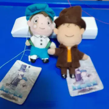 레이튼 교수 루크 봉제 인형 레이튼 봉제 인형 세트
