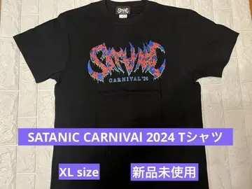 SATANIC CARNIVAl 2024 티셔츠 XLsize 미사용 새상품