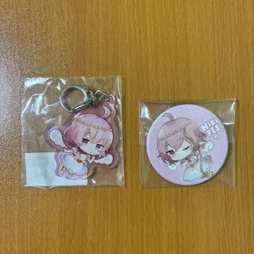 나루세 nqrse 키링 & 캔뱃지 세트