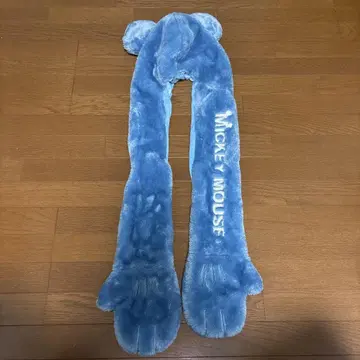 미키 귀가 달린 플리스 스카프