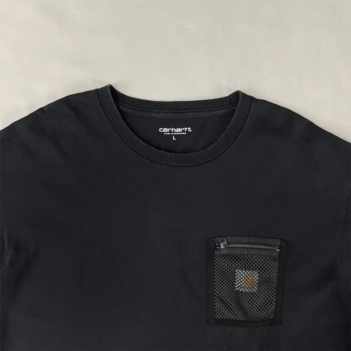 Carhartt Mesh Pocket Short Sleeve Black [S]