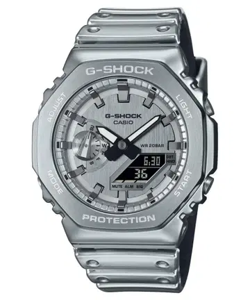G-SHOCK 카시오 실버 손목시계