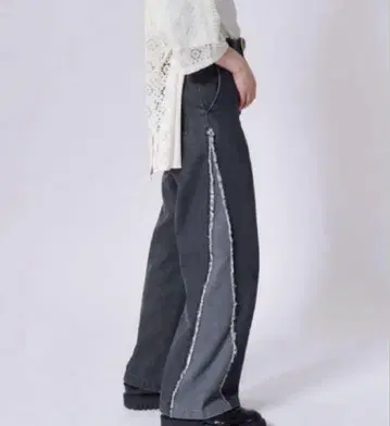 온슈리 프린지 데님