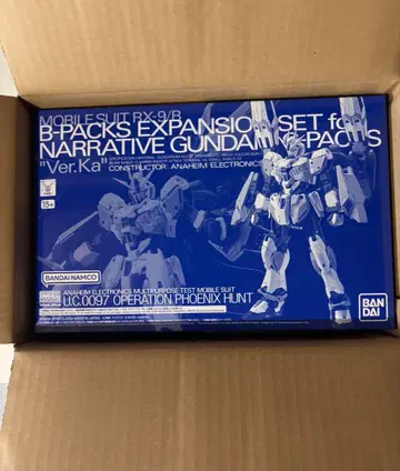 MG 1/100 내러티브 건담 B 장비 확장 세트