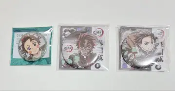 귀멸의 칼날 카마도 탄지로 캔뱃지 3개 세트