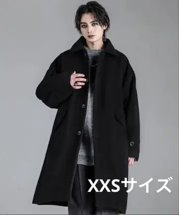 ADRER 비버 멜톤 오버 스텐카라 코트 XXS