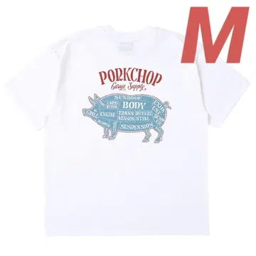 PORKCHOP PORK BACK TEE 포크찹