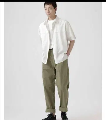 6000엔 할인 MHL. 마가렛 호웰 셔츠 L 화이트