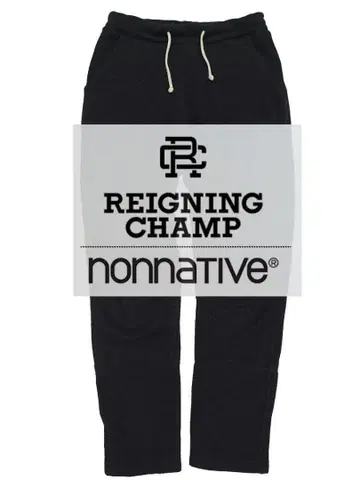 REIGNING CHAMP NONATIVE 플리스 스웨트 팬츠 M