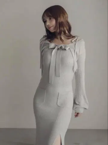Kyla crochet dress 마리 앤 마리 andmary