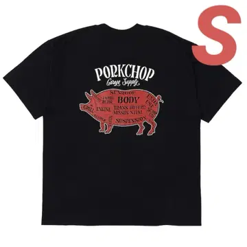 PORKCHOP PORK BACK TEE 포크찹