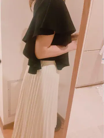 Drawer 드로어 블랙 코튼 풀오버
