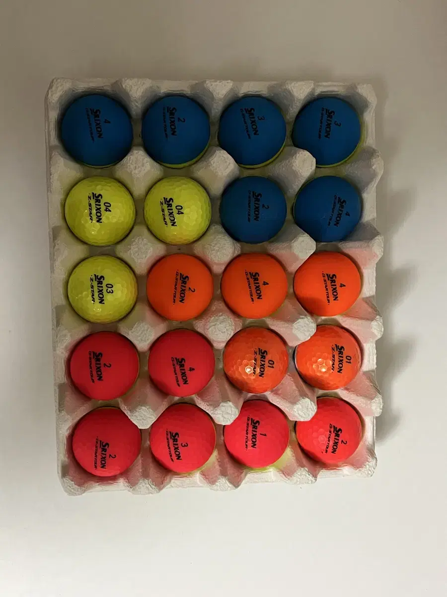 Srixon Divide Used Golf Balls, 20 Count