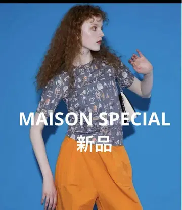새상품 Dot People T-Shirts/ MAISON SPECIAL