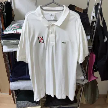 [구제 의류] 00s 라코스테 피케 셔츠 화이트