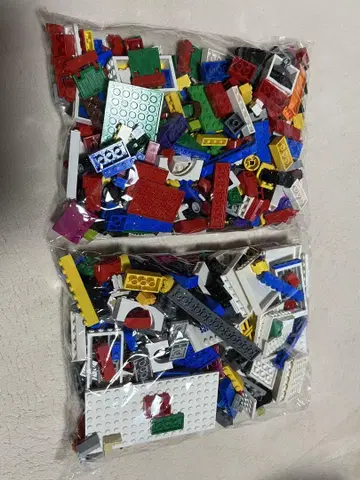 레고 부품 2개 세트 약 1.1kg LEGO 시티