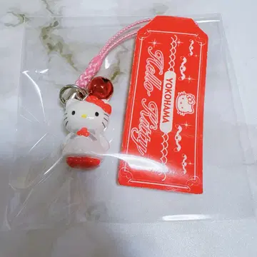지역 키티 요코하마 한정 네츠케 2000년 빨간 신발