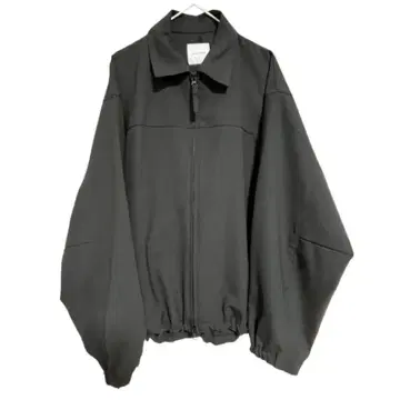 FREAK'S STORE 얇은 소재 더블 지퍼 자켓 다크 그레이