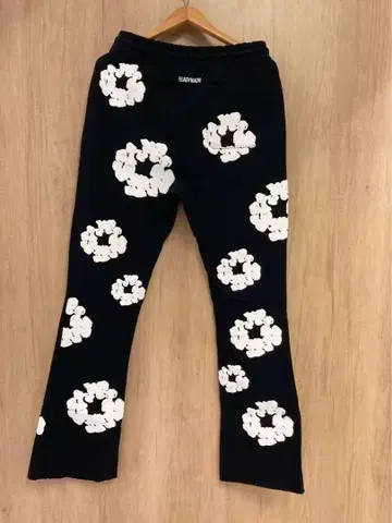 READYMADE DENIM TEARS 스웨트 팬츠 플레어