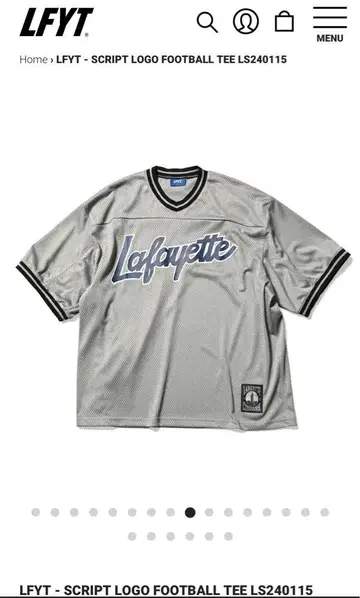 LFYT SCRIPT LOGO FOOTBALL TEE