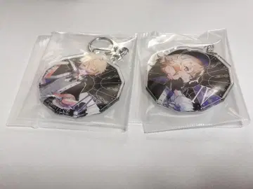 크로케스타 아크릴 키링 밤꽃 린넨