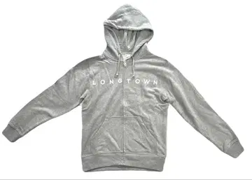 LONGTOWN 셋업 후드 맨투맨 그레이 명품