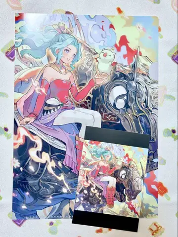 FF6 티나 아토레 아키하바라 픽셀 리마스터 클리어 파일 엽서