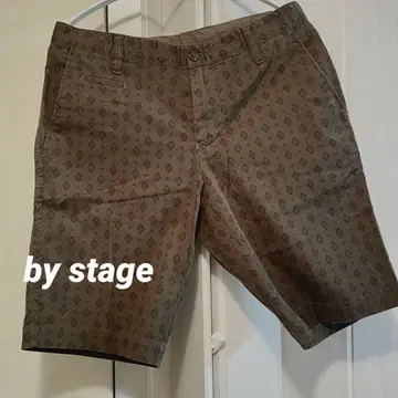 남성용 바지 by stage 숏팬츠 숏 팬츠 남성용 카키 택 포함