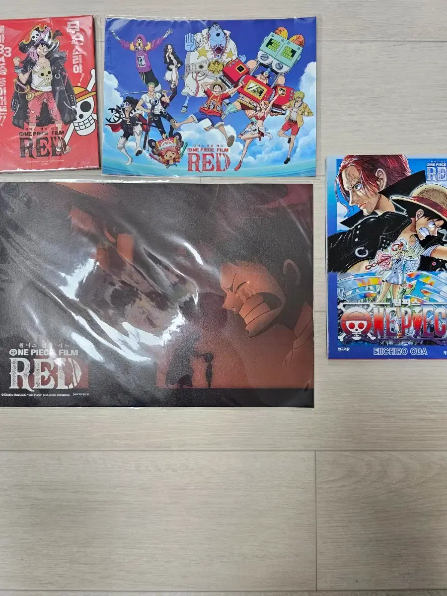 Onepiece Film Red pre-order benefit (bulk).