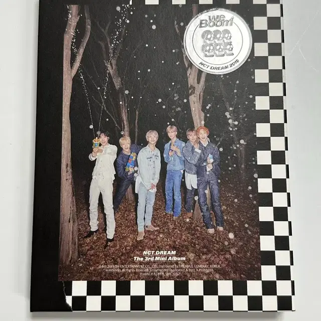 엔시티드림 위 붐 지성 런쥔 포카 개봉 앨범