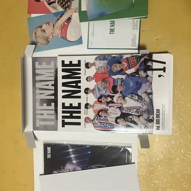 세븐틴 2022 더네임 포토북