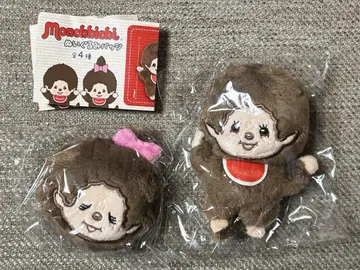 몬치치 봉제 인형 배지 가챠 몬치치 군 울고 있는 얼굴