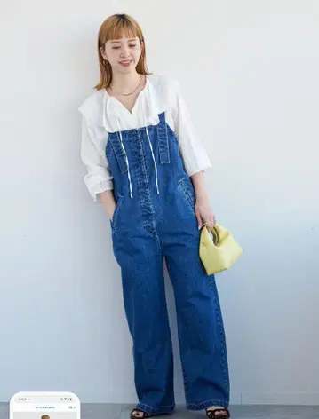 B.C STOCK LADYS 데님 오버롤