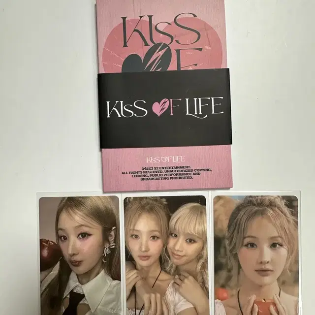 키스오브라이프 키오프 마이다스터치 개봉 포카앨범