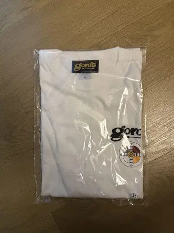 신형 고로즈 고로즈 화이트 티셔츠 XL
