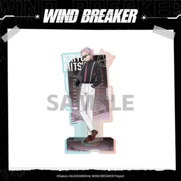WIND BREAKER 오동나무 미키 아크릴 스탠드 상하이 한정판