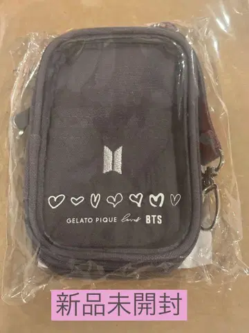 BTS 젤라토 피케 캐리 포치 그레이