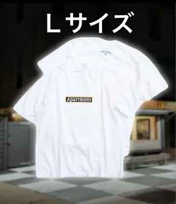 ALMEDA X THE APARTMENT BOX 로고 티셔츠