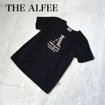 THE ALFEE 알피 티셔츠 블랙 L 사이즈 유니섹스