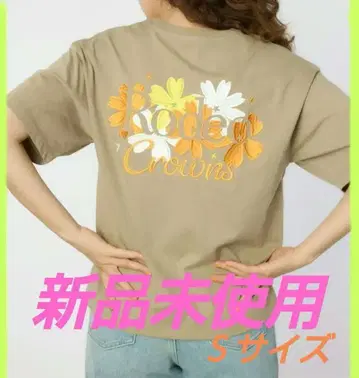 Flower Logo Embroidery 티셔츠 S 사이즈