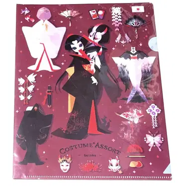 제5인격 Costume*Assort 3 미치코 게이샤 미니 클리어 파일