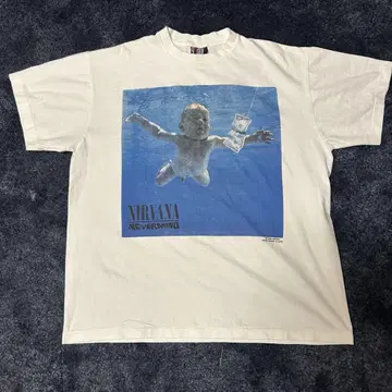 Nirvana nevermind 닐바나 90년대 USA제 티셔츠