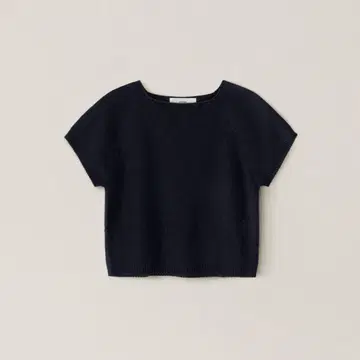 라글란 반소매 니트