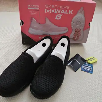 스케쳐스 GOWALK 6 블랙 여성용 25cm