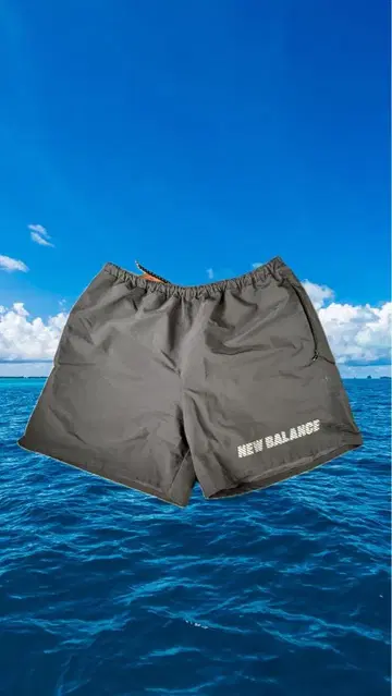 NEW BALANCE MET24 그레이 숏팬츠 L 사이즈
